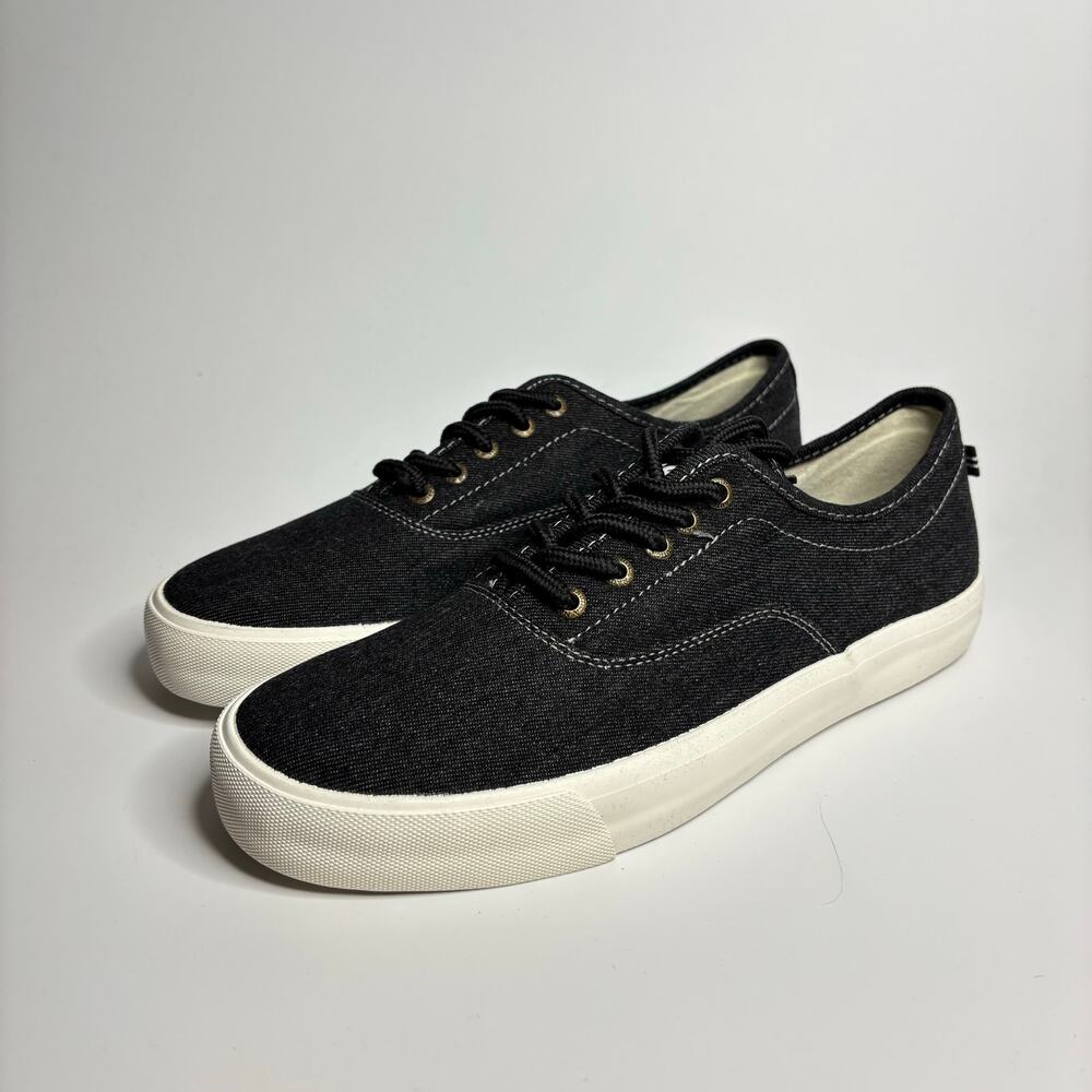Nautica Landen Lace Up Sneaker in Black Denim